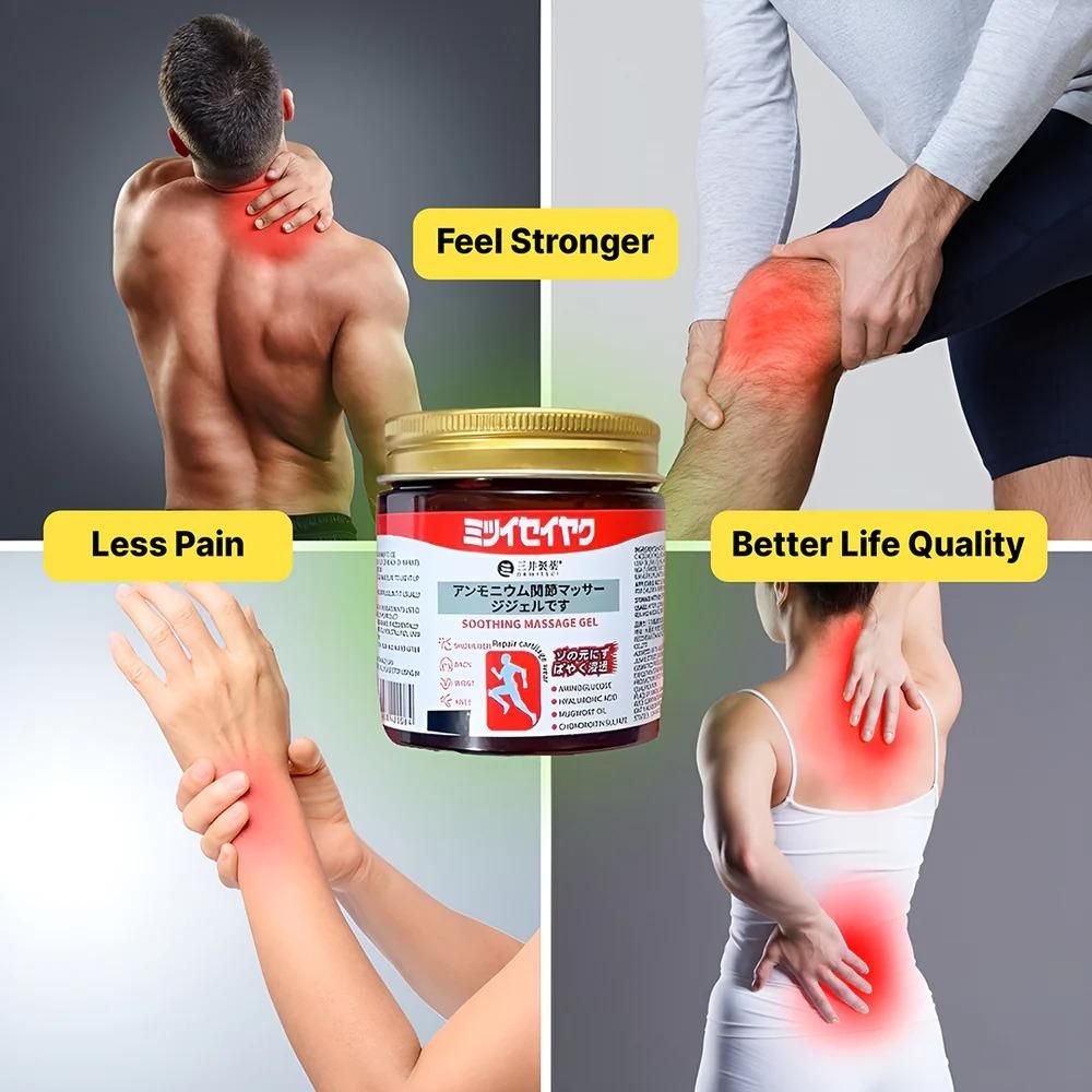 Japanese Formula Soothing Massage Gel for Joint & Muscle Pain Instant Relief(pack of 2)